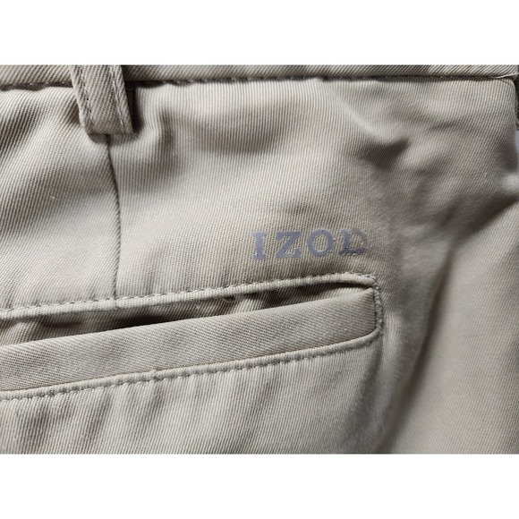 IZOD Golf Classic Khaki Pants Golfing Casual Comfort 40x32‎ - Picture 5 of 5